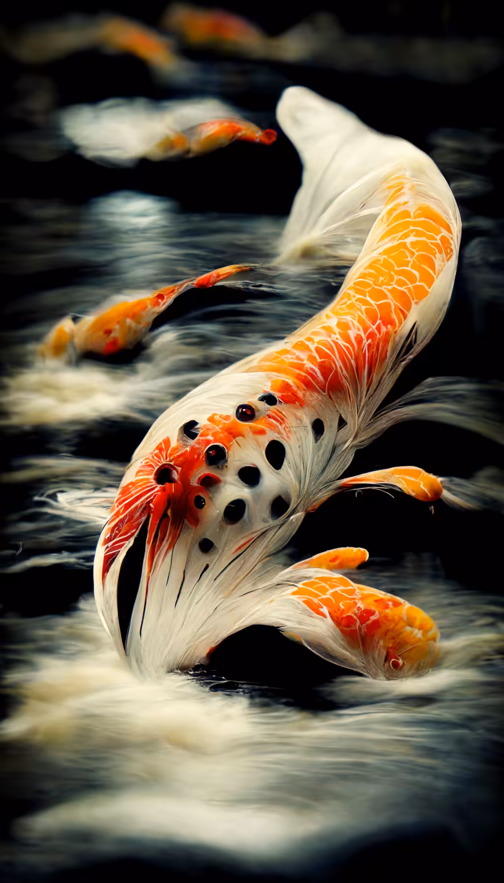 japan Art: KOI Fish 