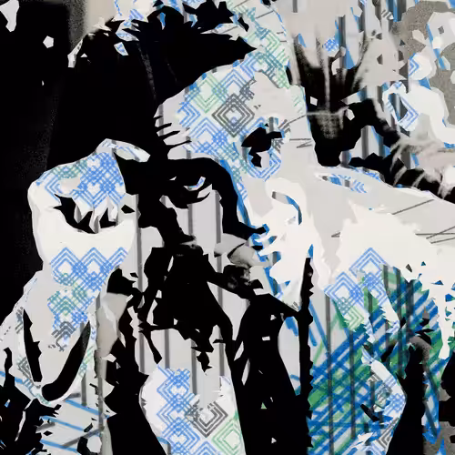 THE GENERATIVE PORTRAIT COLLECTION OF ROBERT MALLARY: Generative Portrait of Robert Mallary #138
