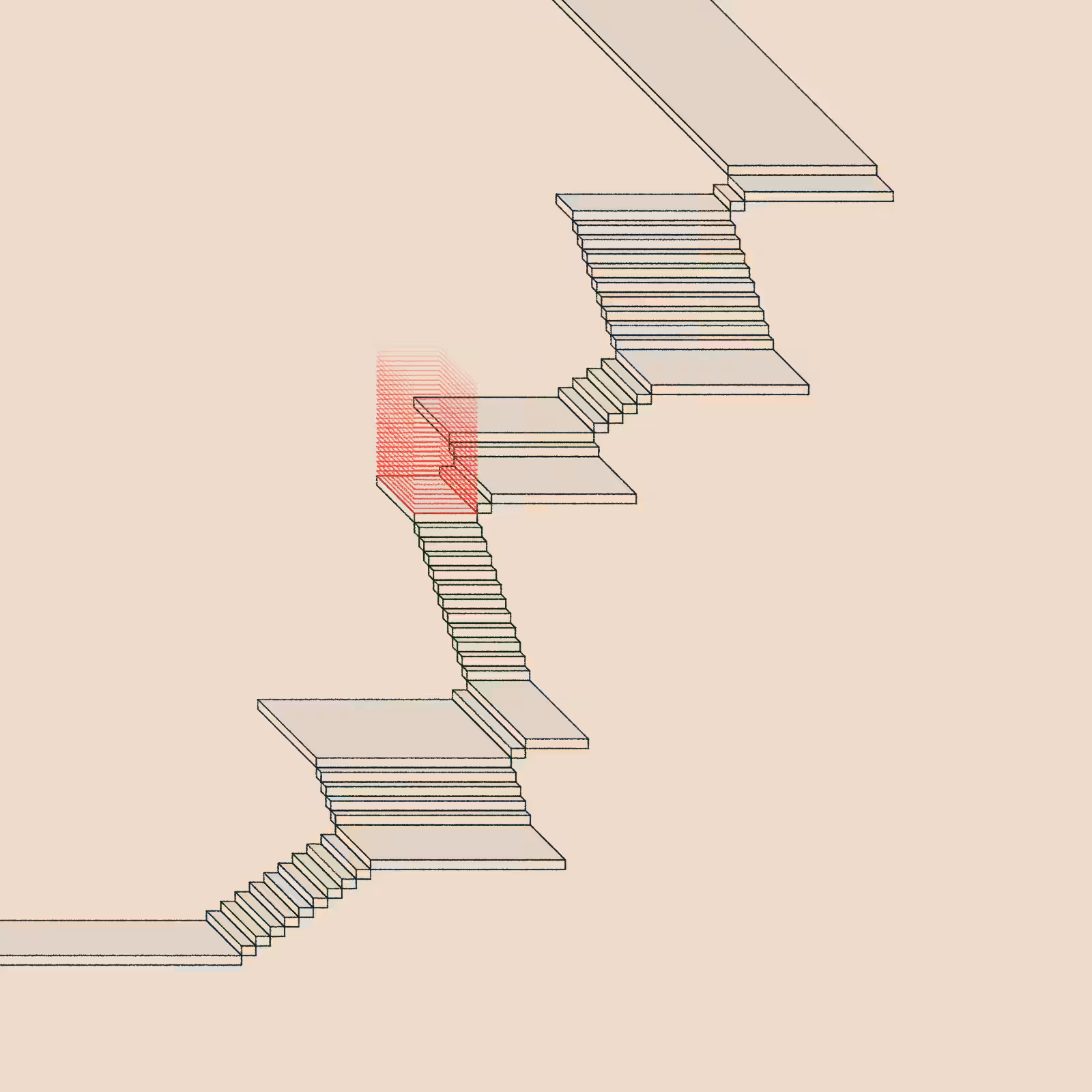 Stairs in a room #79