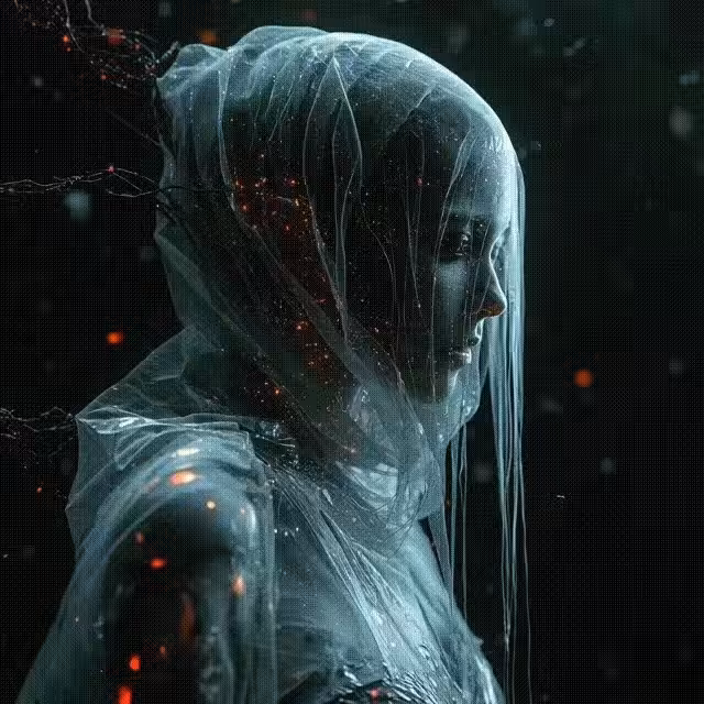 Toxic light in my skin, I glitch and glow