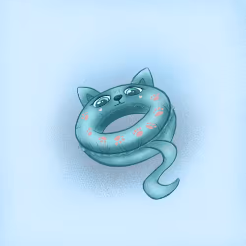 Cat lifebuoy