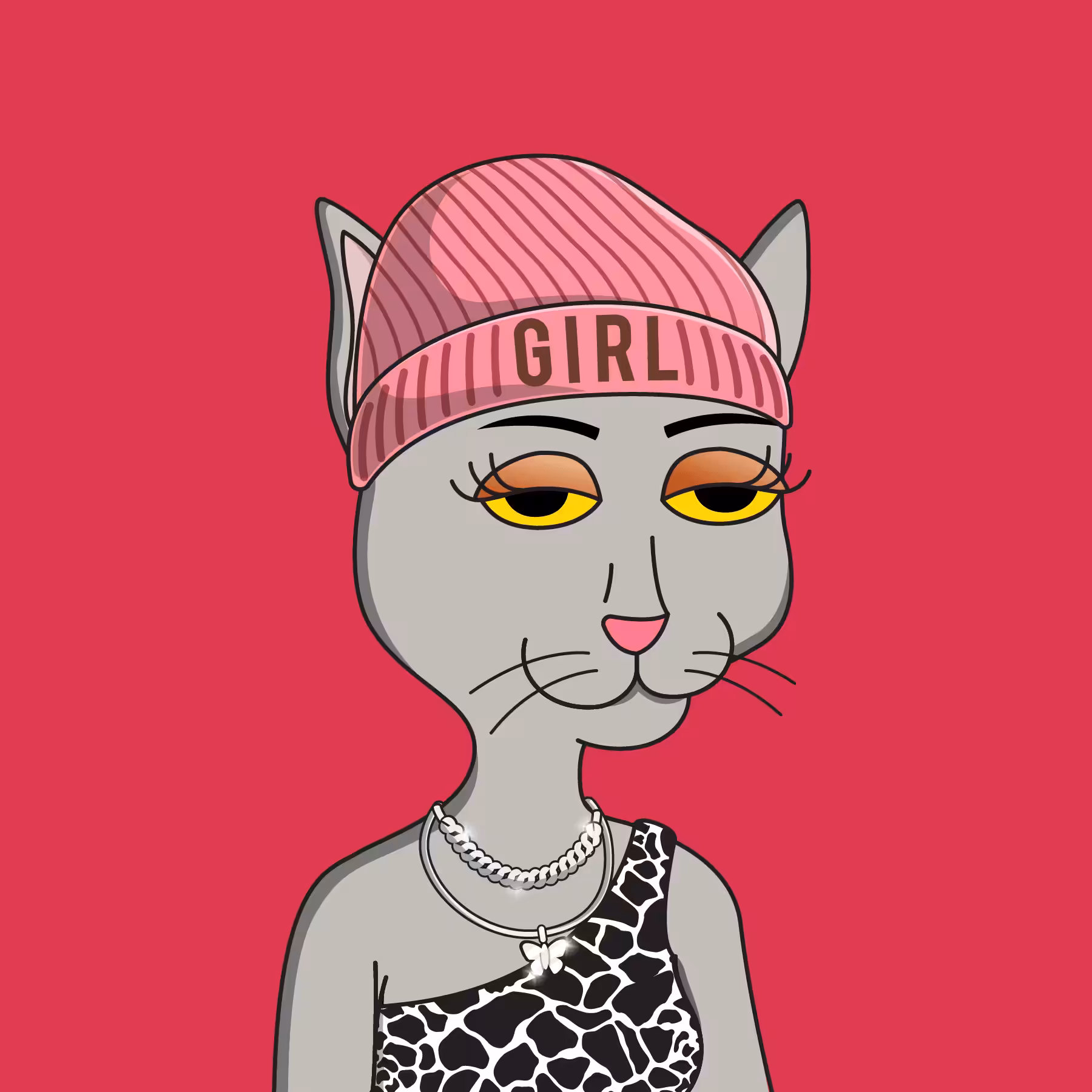 Girl Cats Club: Girl Cat #489
