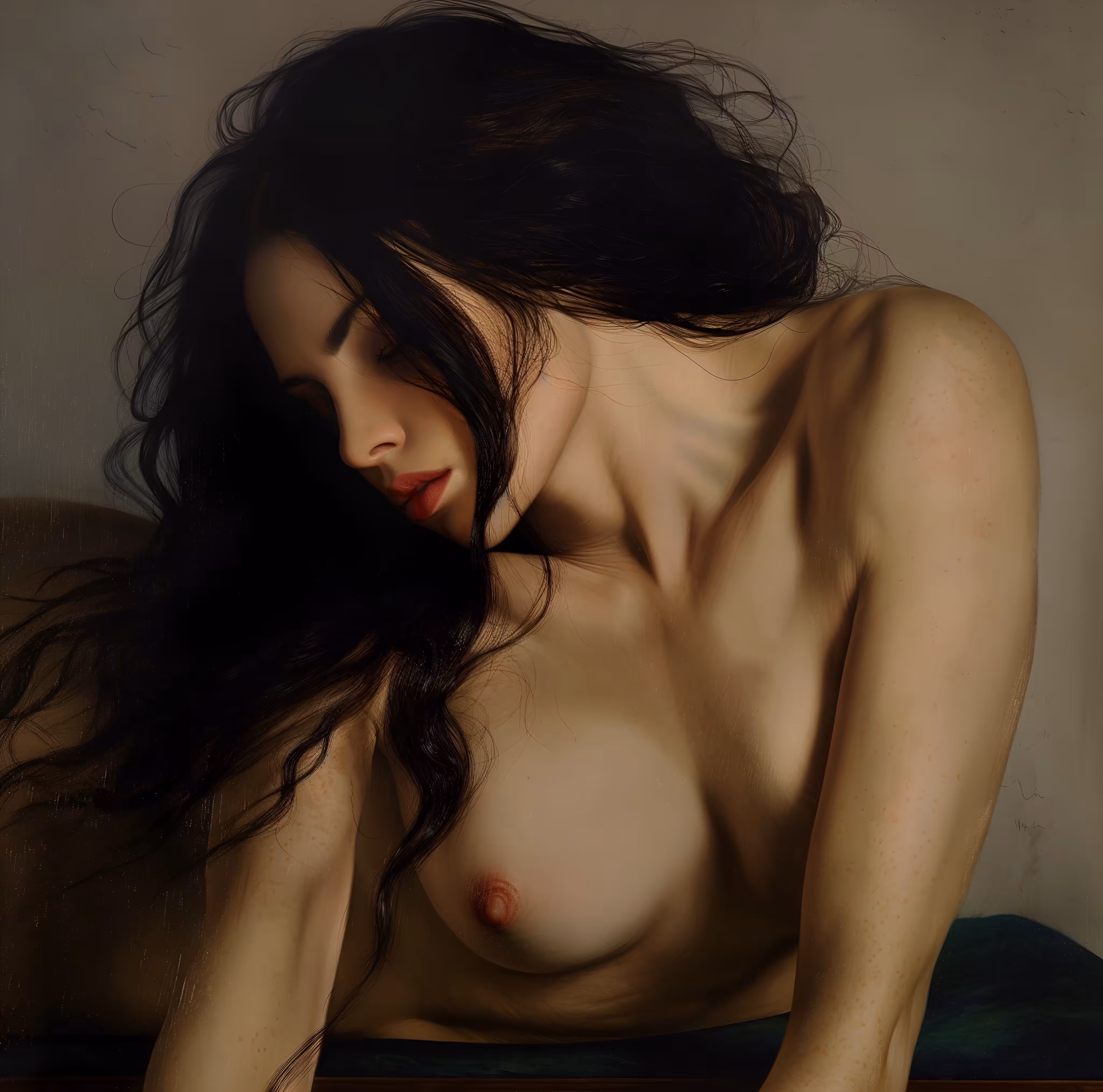 In the night longing 