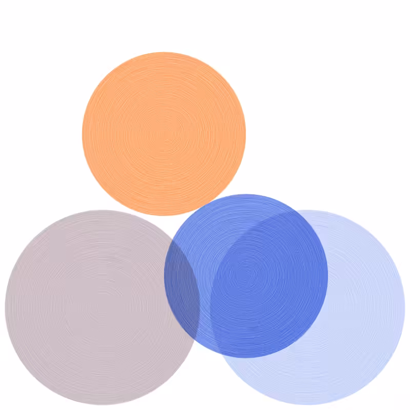 Brushed Circles #69