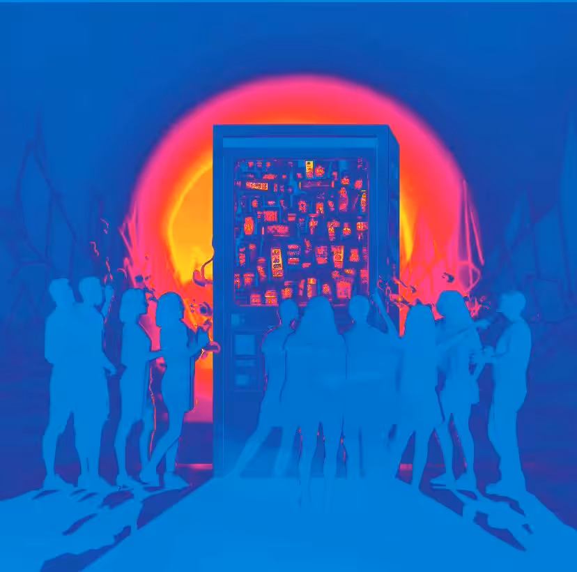 Gather Around The Machine (Psychedelic Variant)