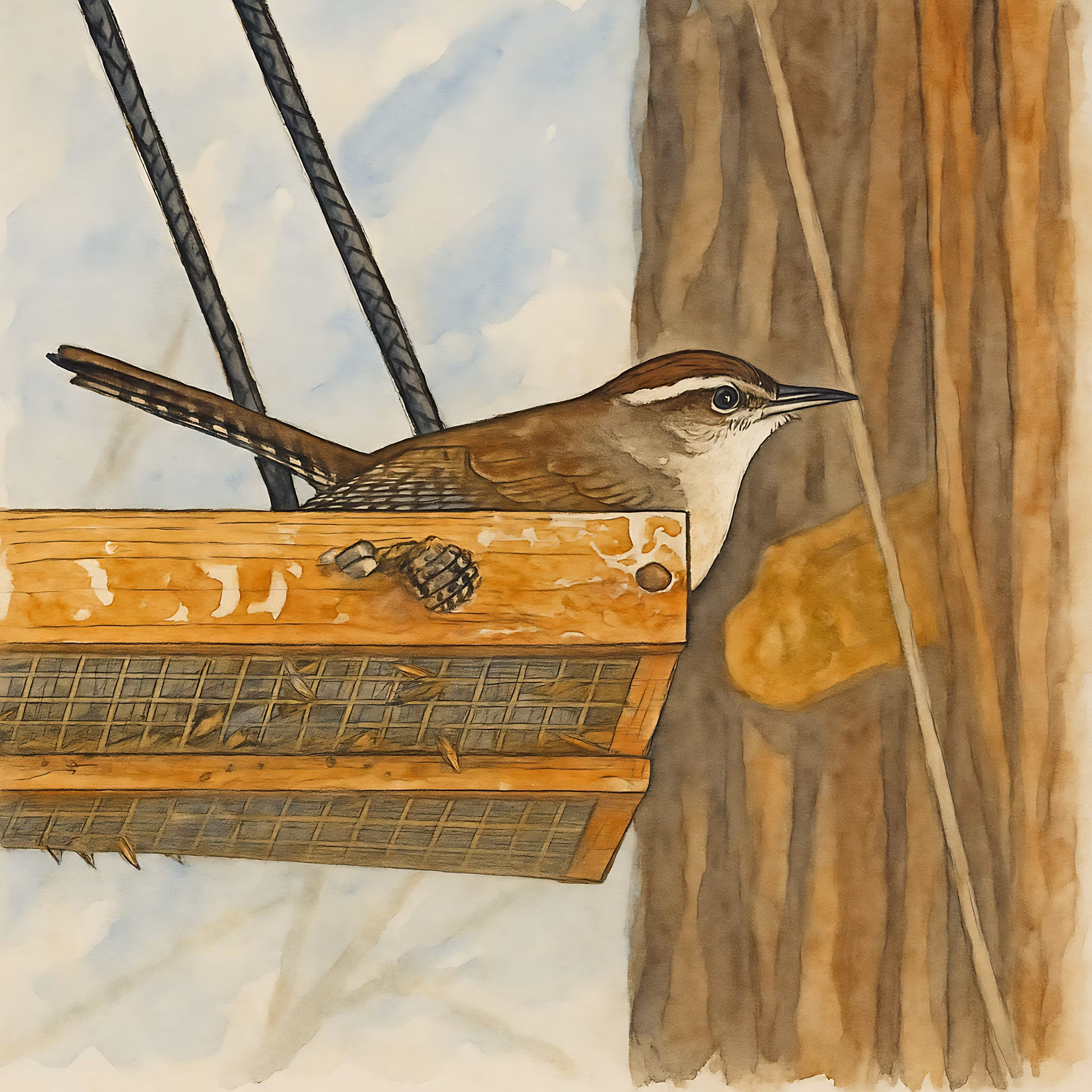 Life List of an AI Birder: Thryomanes bewickii