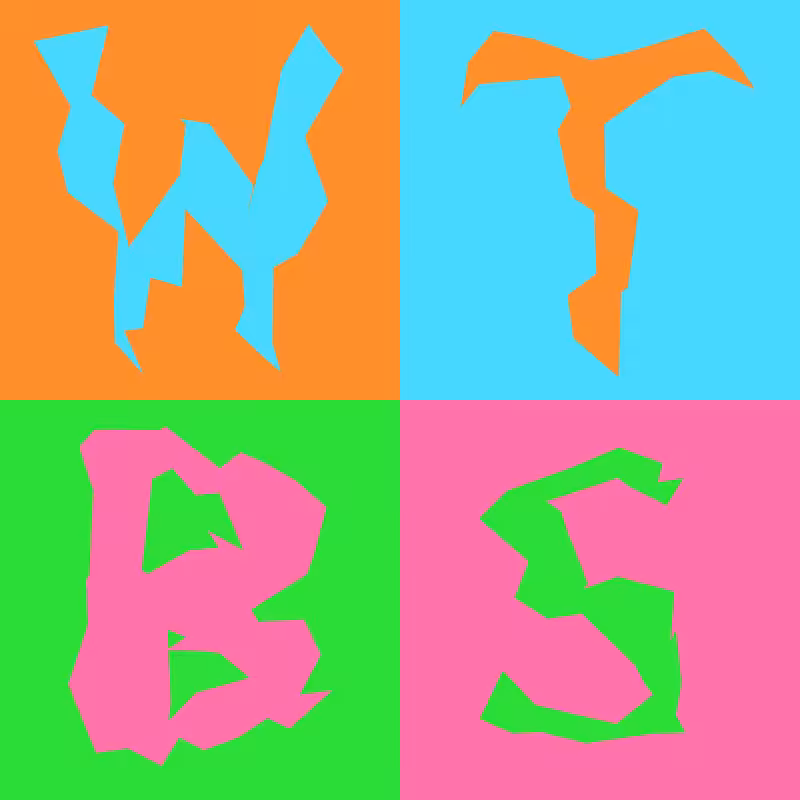 Waiting To Be Signed Logo with Wobbles #302