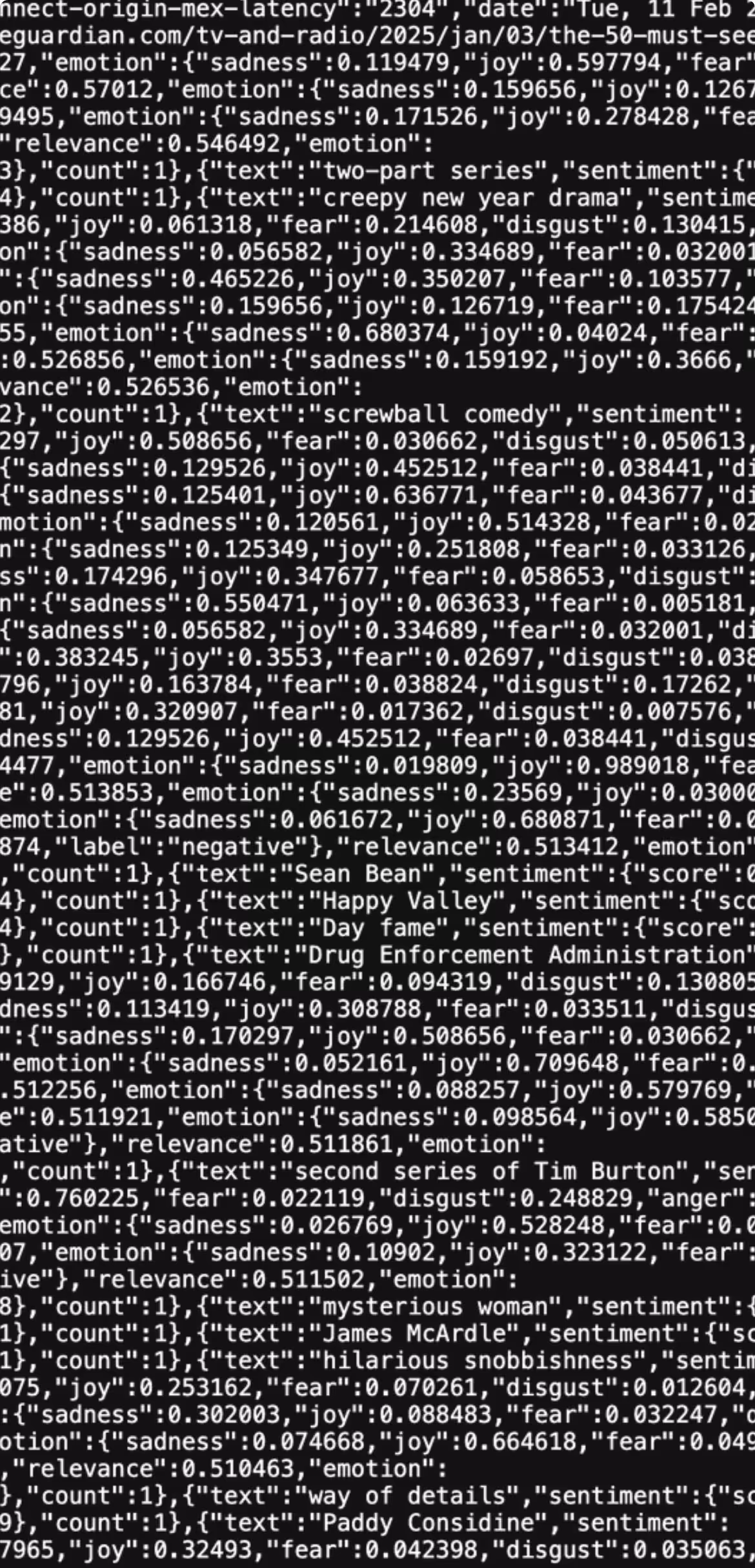 Machines sort. Humans sense.