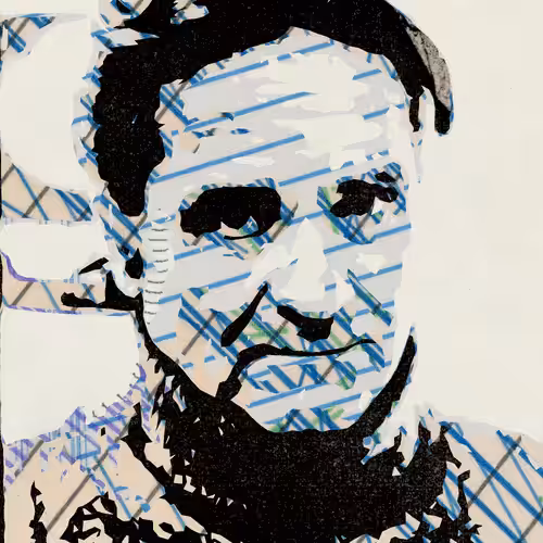 THE GENERATIVE PORTRAIT COLLECTION OF ROBERT MALLARY: Generative Portrait of Robert Mallary #241