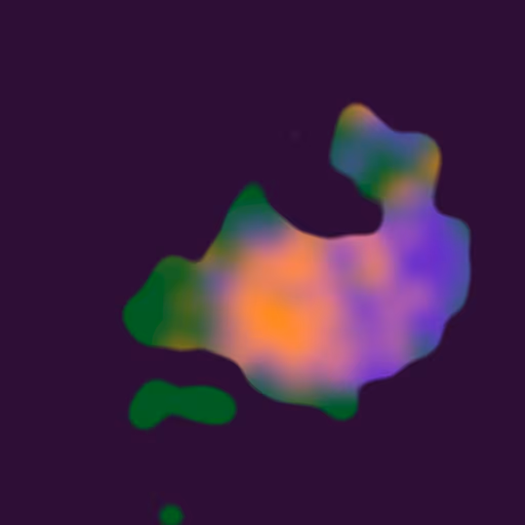 mixing colors splash #1