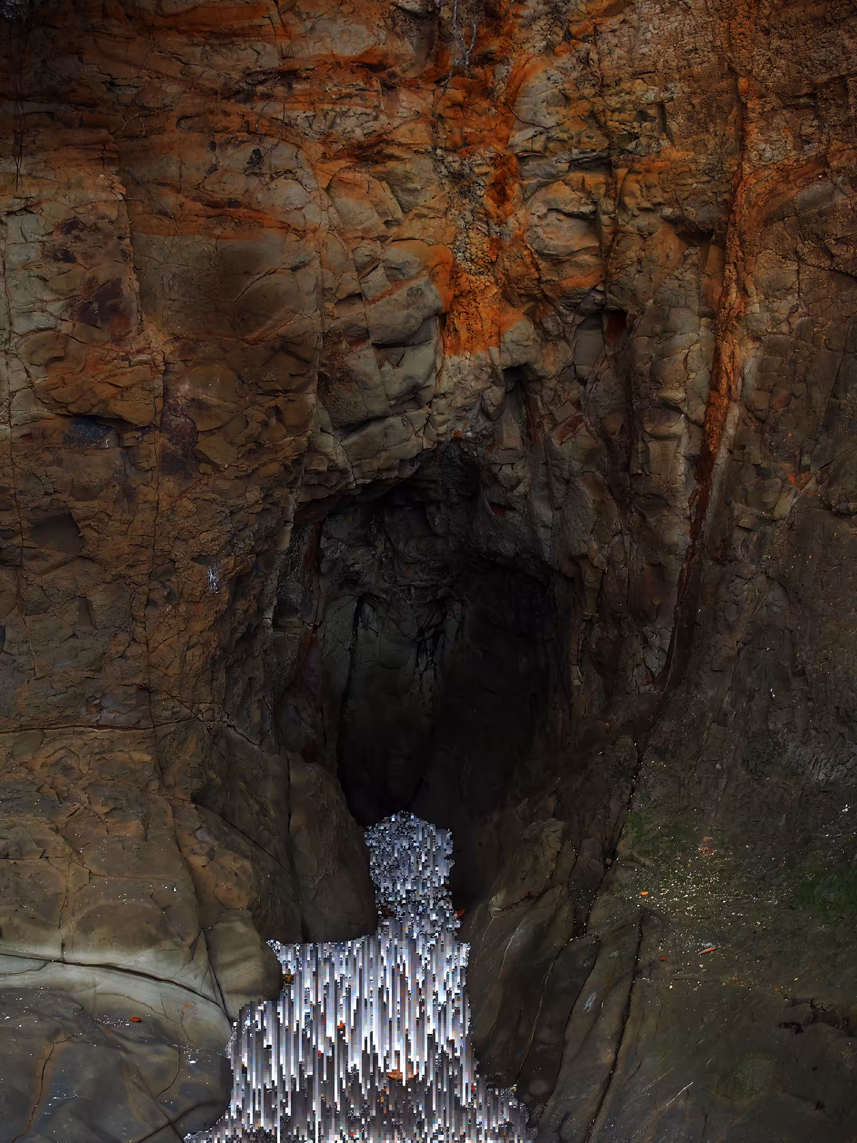 Cave Pixel Sort 1