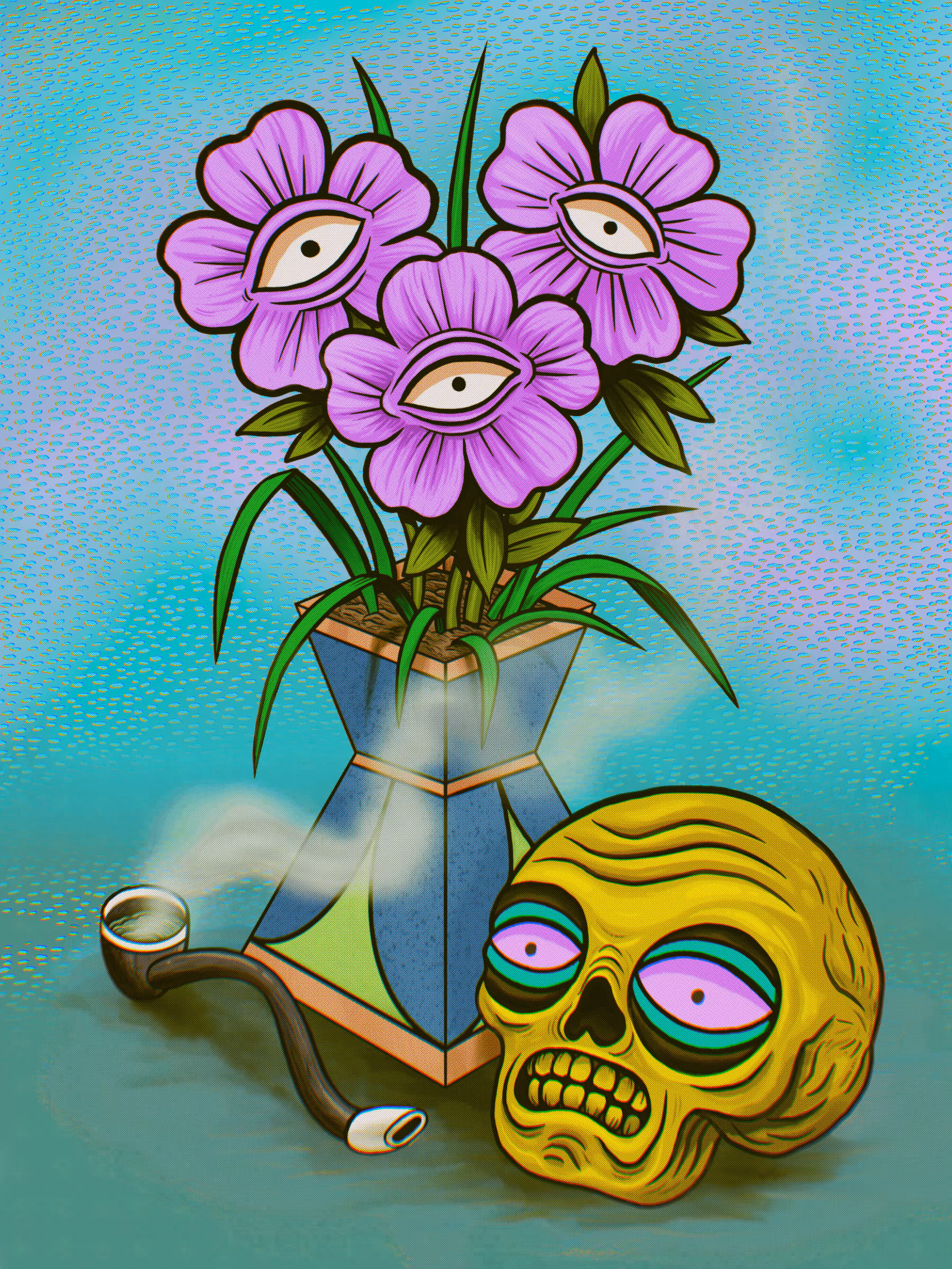 A trippy bouquet 3