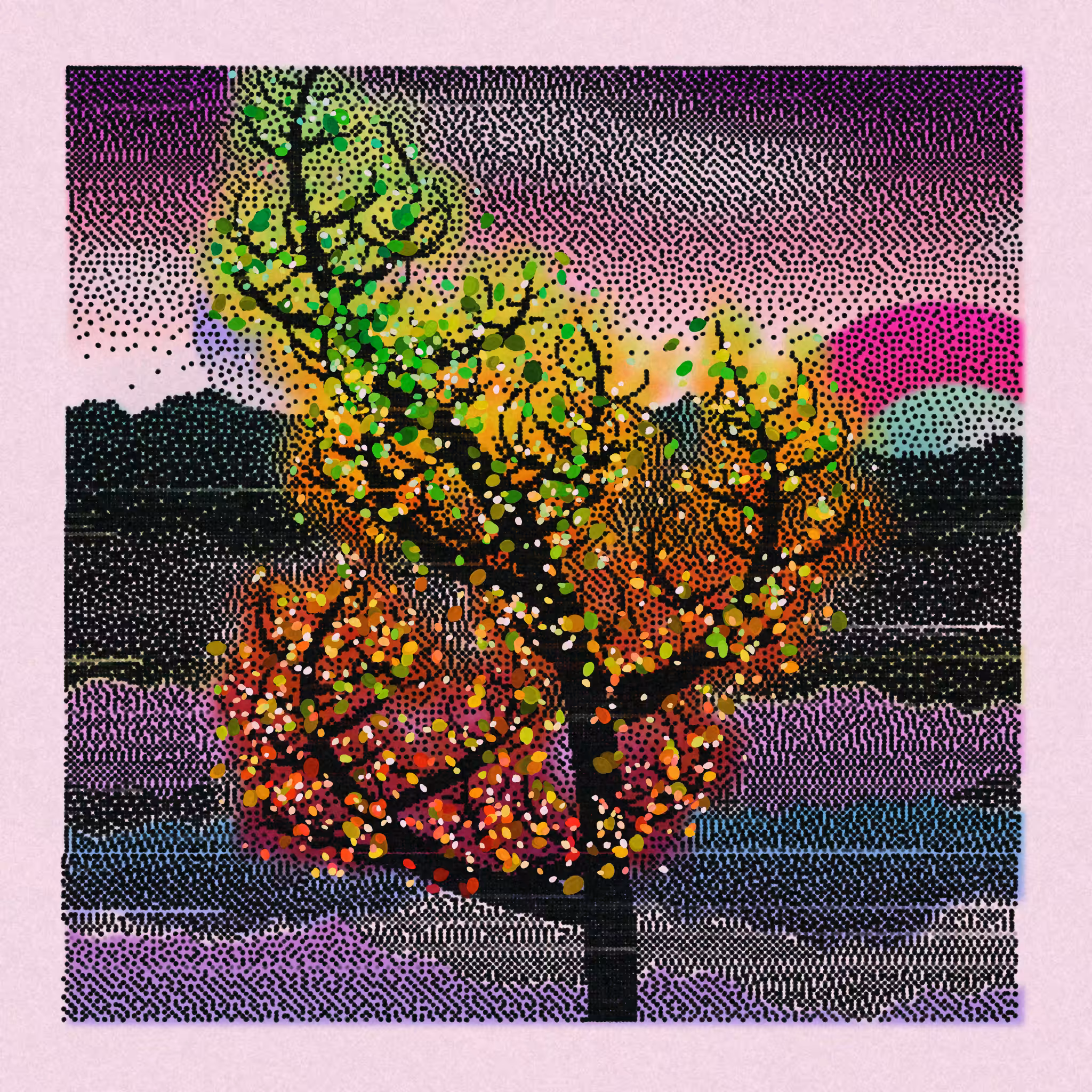 Dithered Branches #248