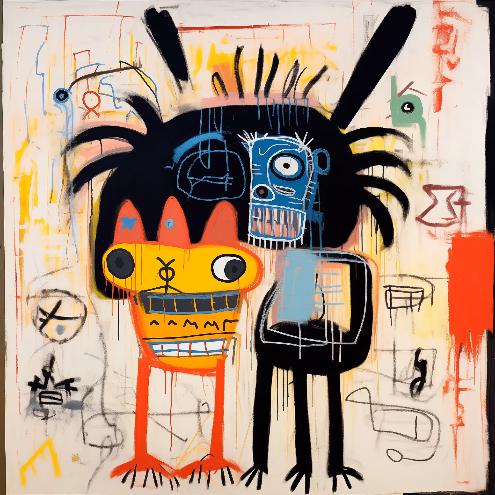 Basquiat Little Creatures: Little Creature #00749