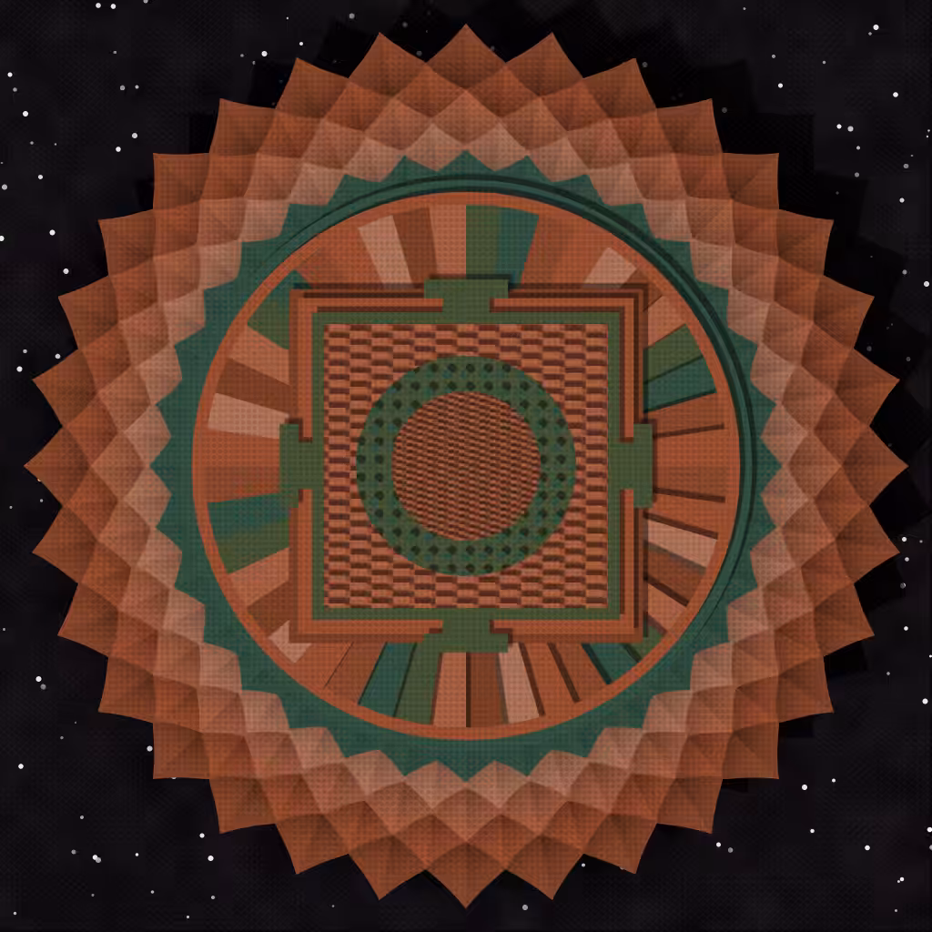 Paper Mandala #210