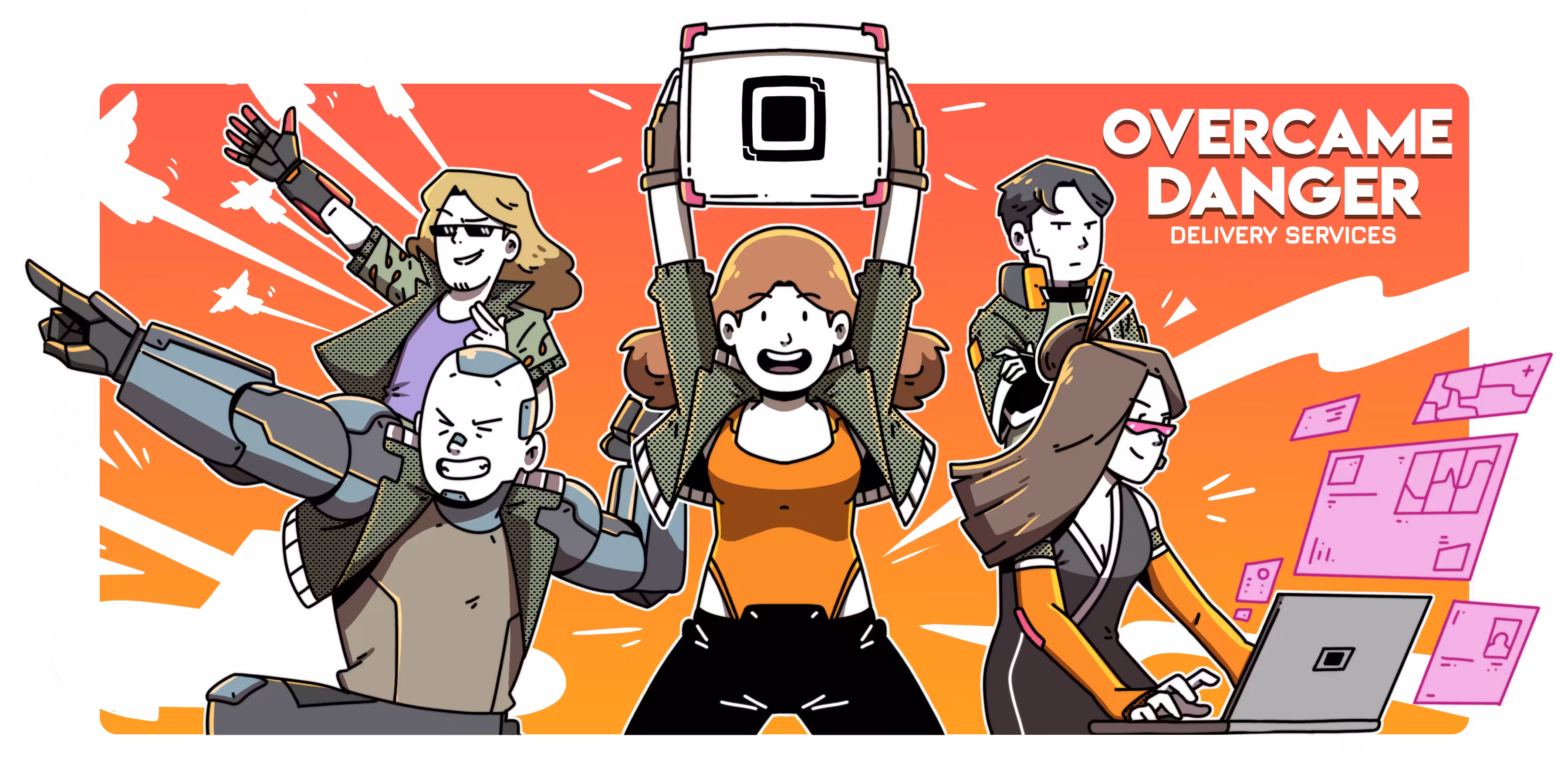 Overcame Danger Delivery Service