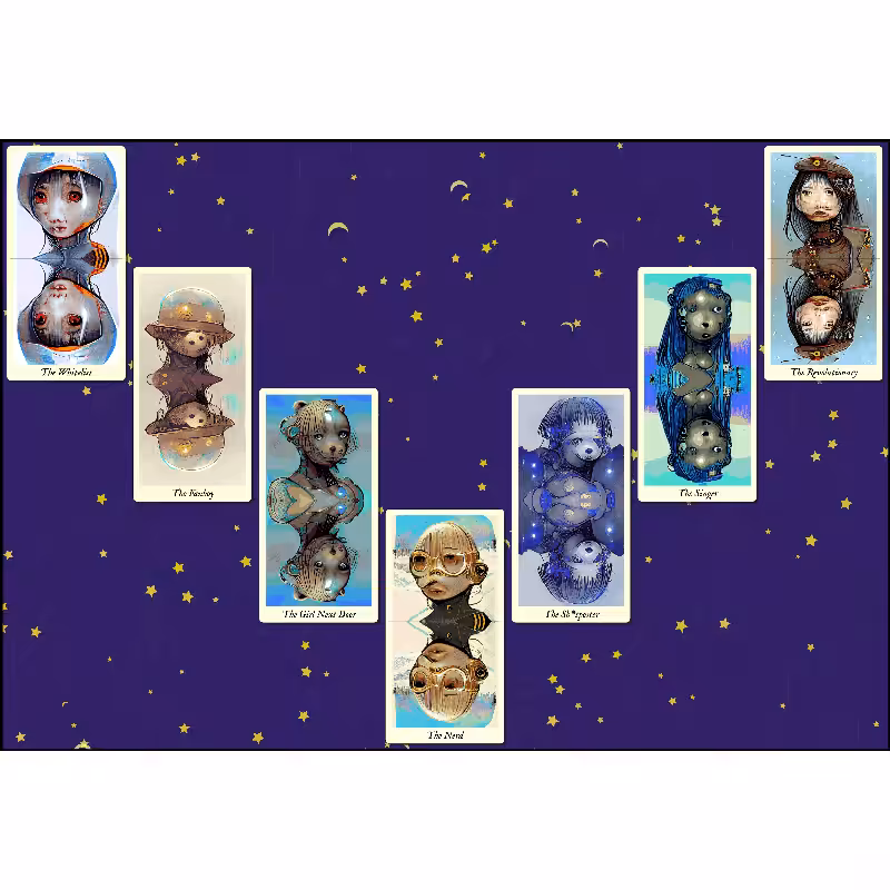 Reflexions - the fxhash tarot #34
