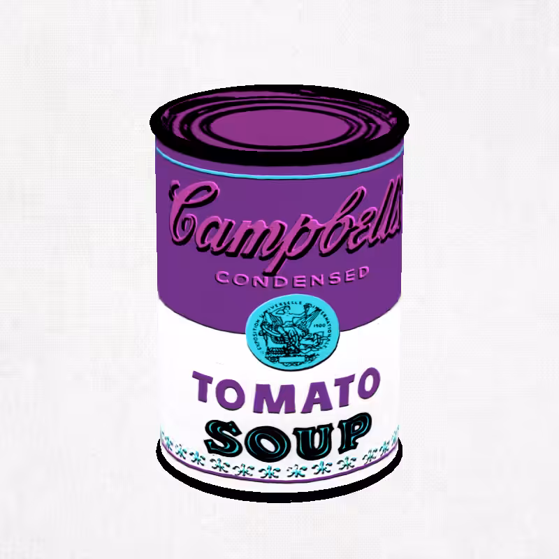 500 and 32 Campbell's Soup Cans #6