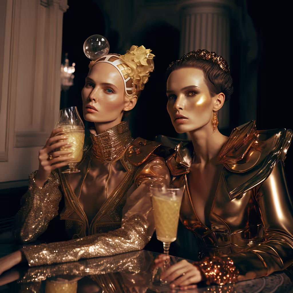 Mixed martial AIArt: Fashion Couple #3