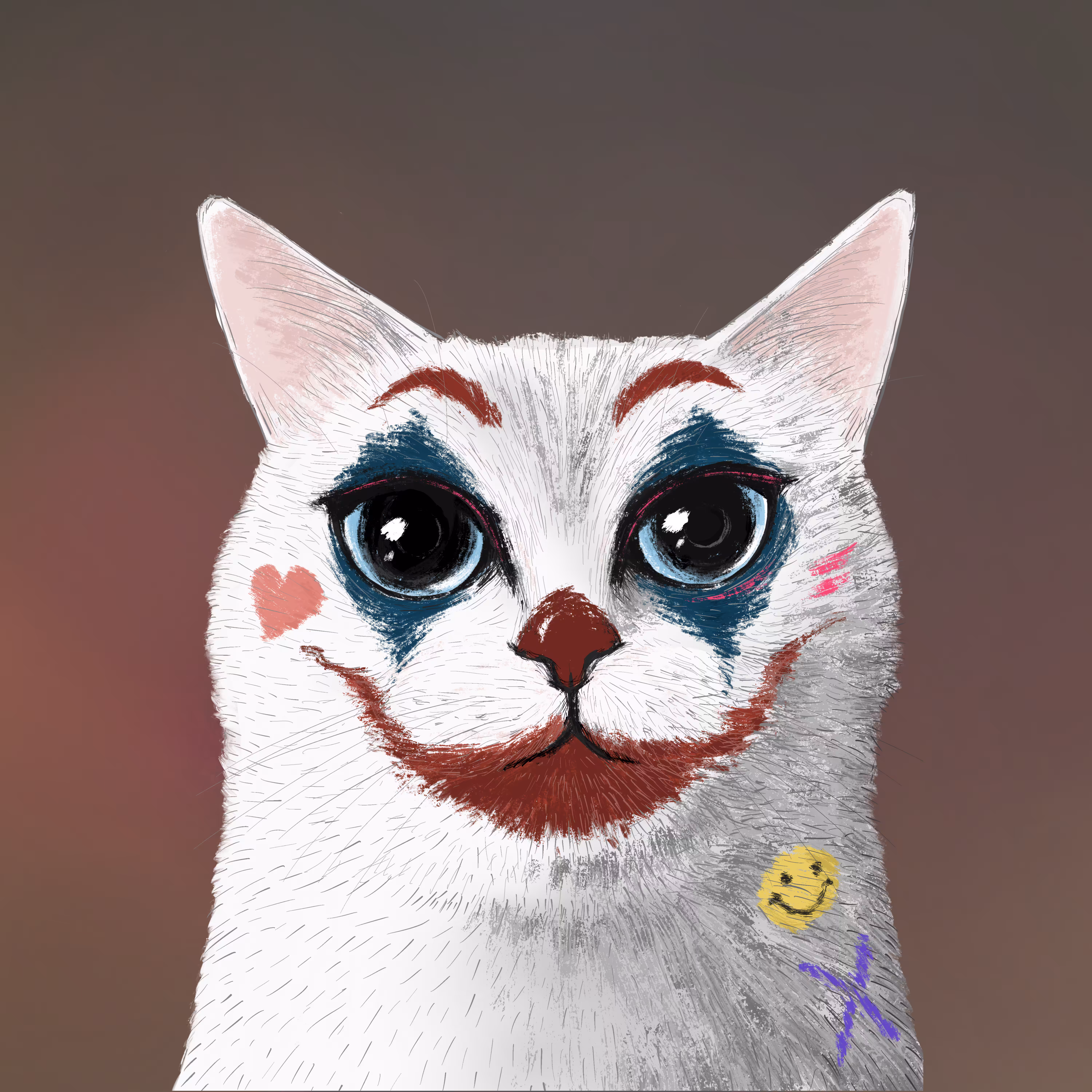 Joker cat