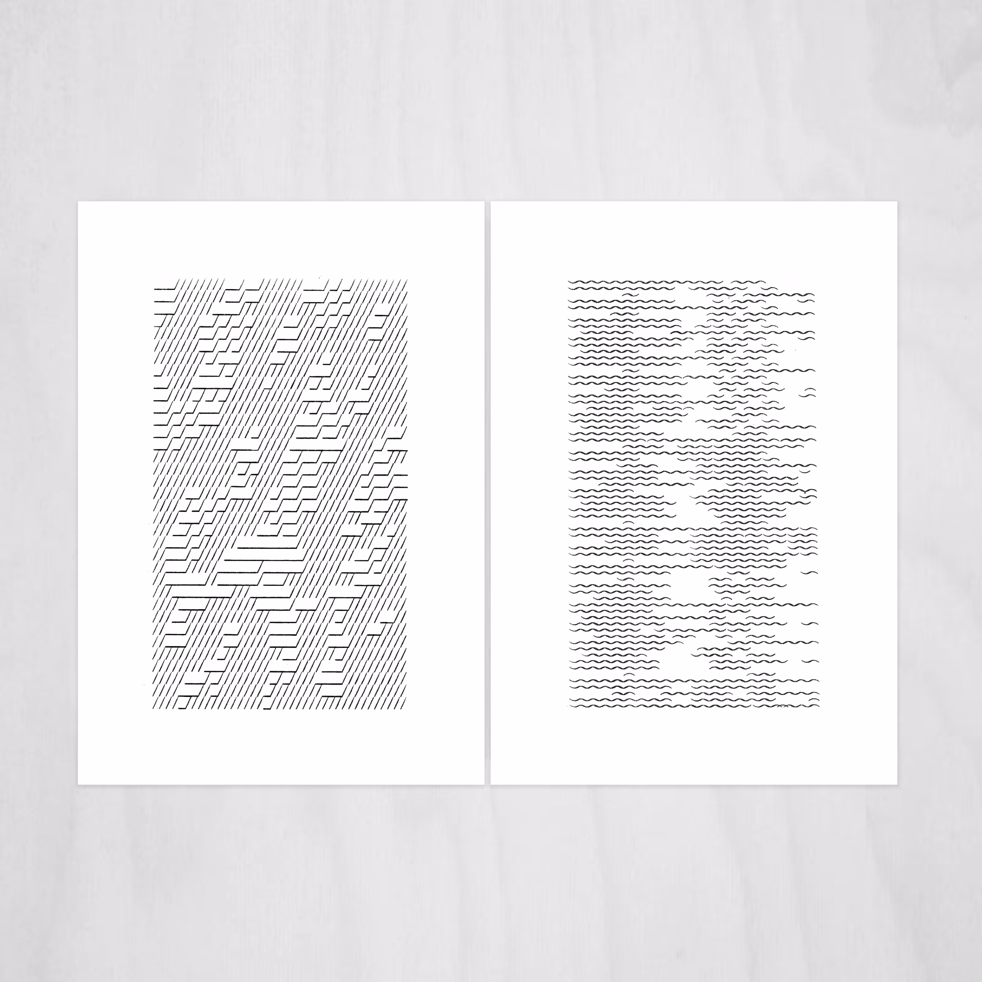 Rikt / Rakt III (dyptich)