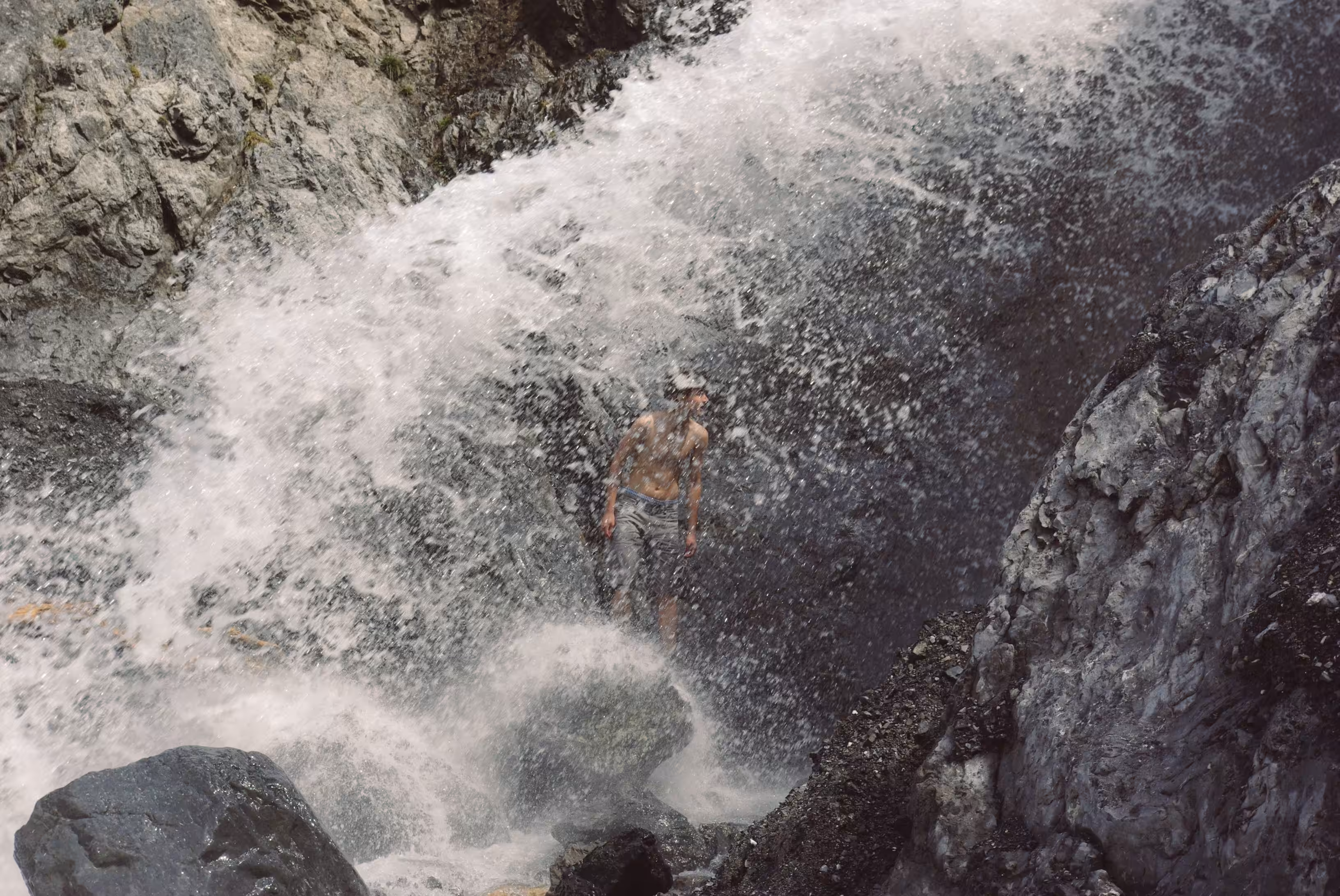 Under the Waterfall