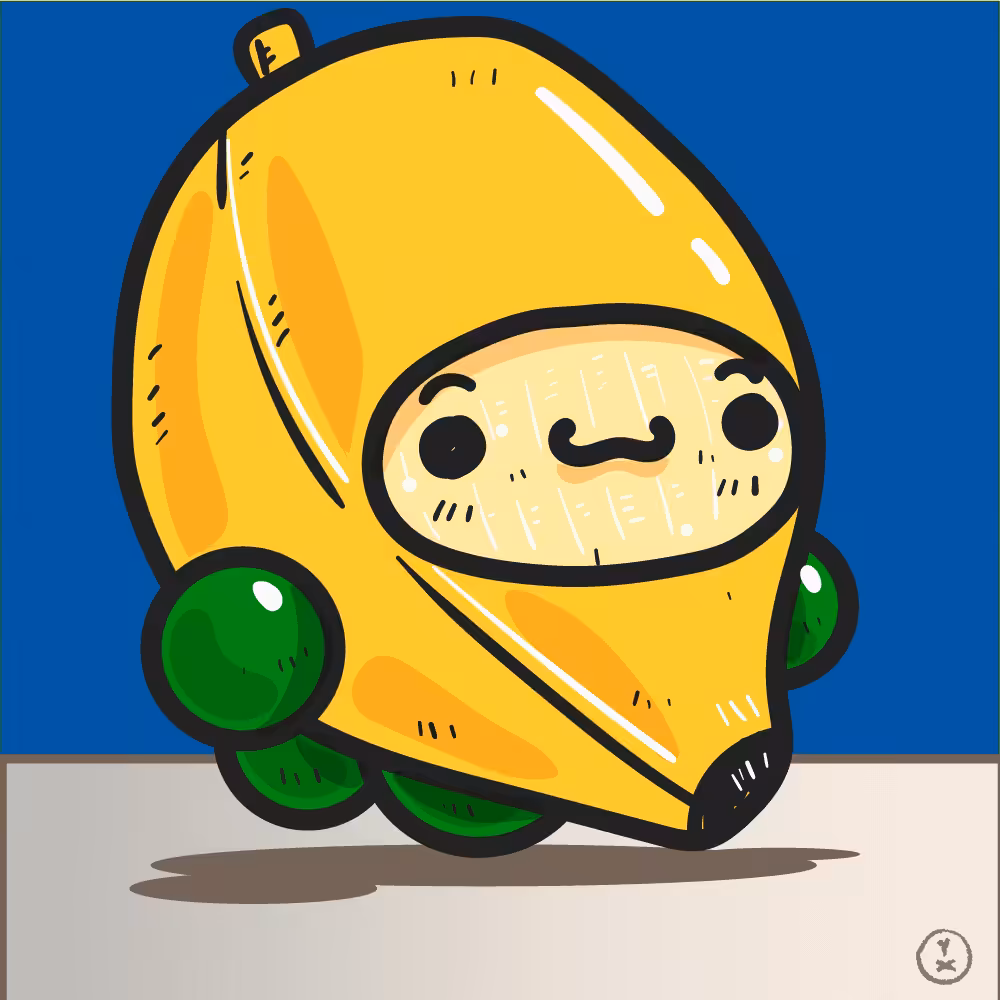 Octogang #0138	(Banana)