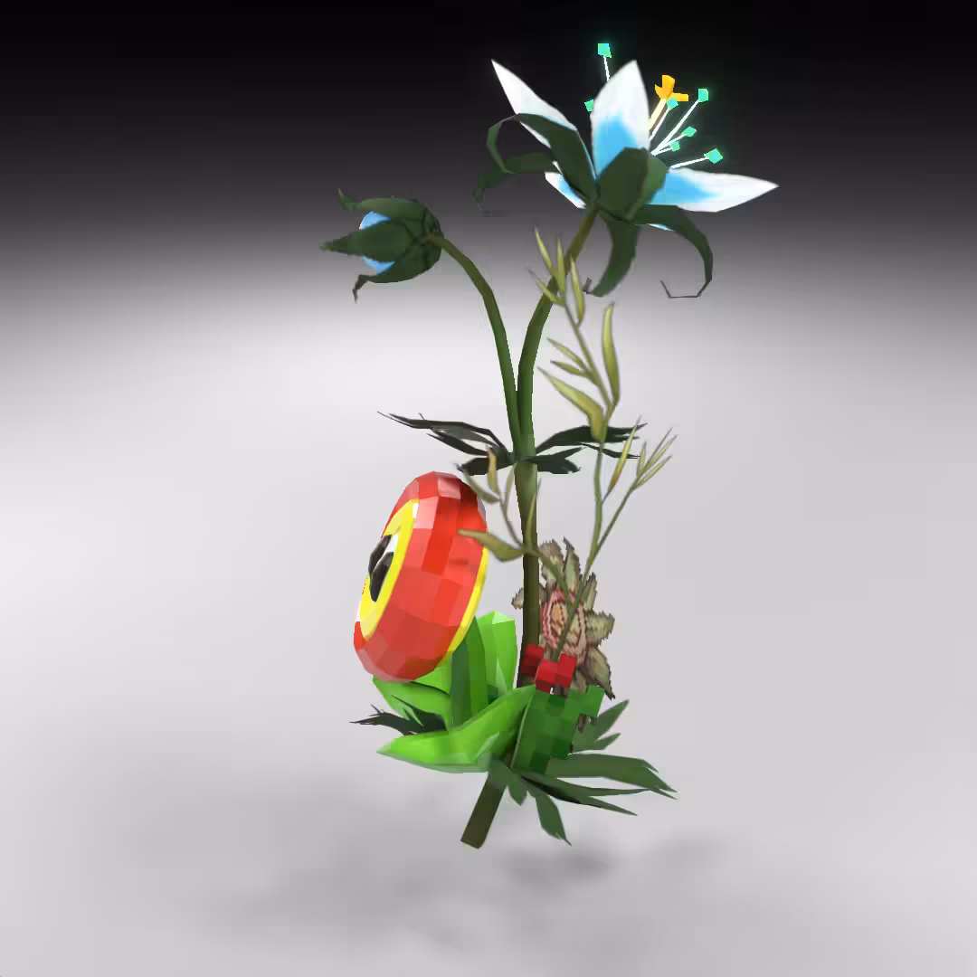 Hand-hacked Bouquet 21