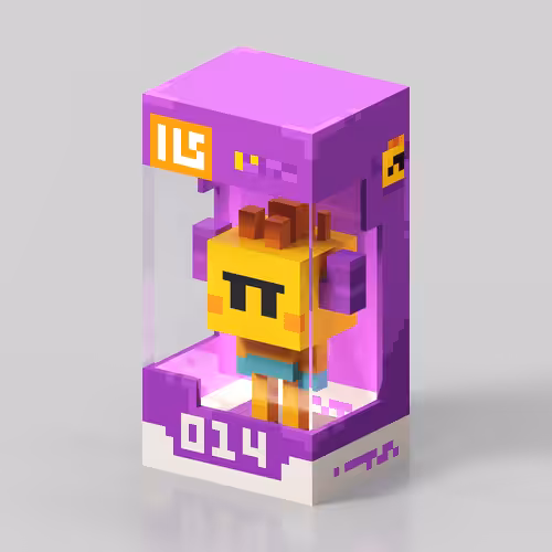 Voxel Toys NFTs: 014 Mowi