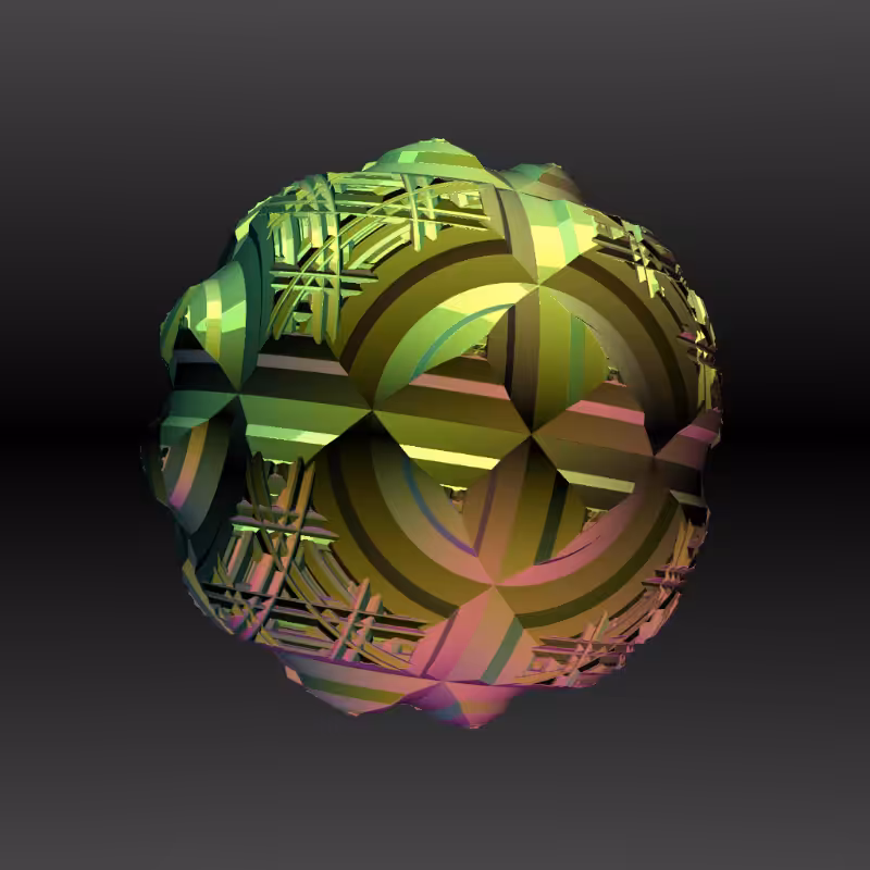 1 of 1 - 3d Koch Tutorial #1