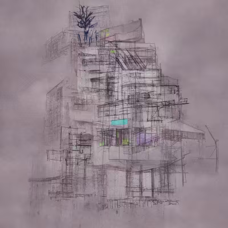Impossible Neuro-Architecture #46