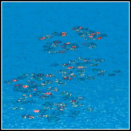 Polluted water lilies #20