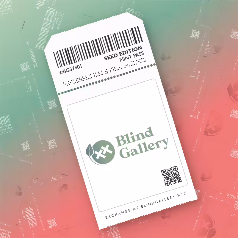 Blind Gallery Mint Pass (Seed Edition) #215