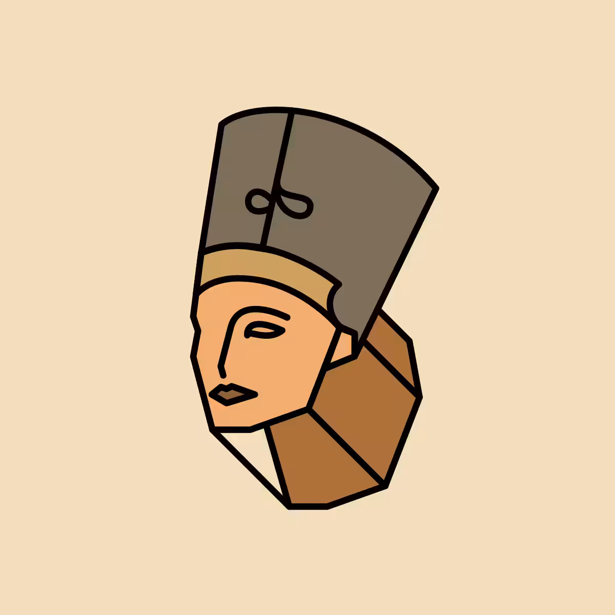 Nefertiti Bust #Sculpture