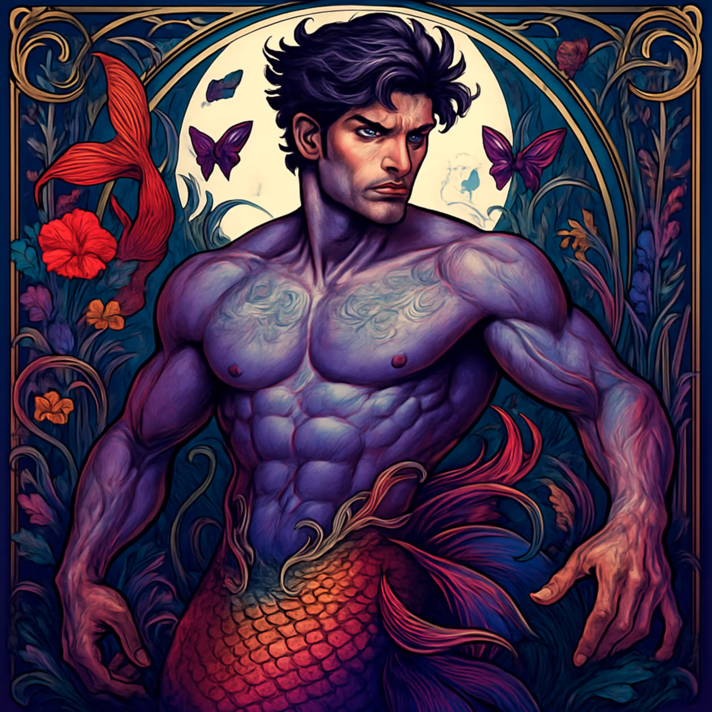 Art Nouveau 59 - Tideborne Flame