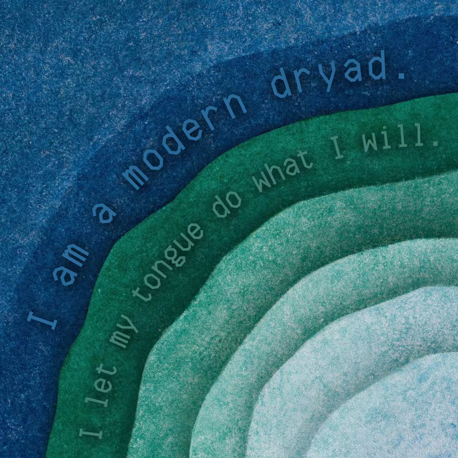 UNSTATIONERY: I am a modern dryad