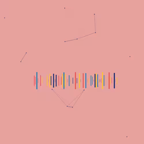 Constellation of particles in Space Sound #19