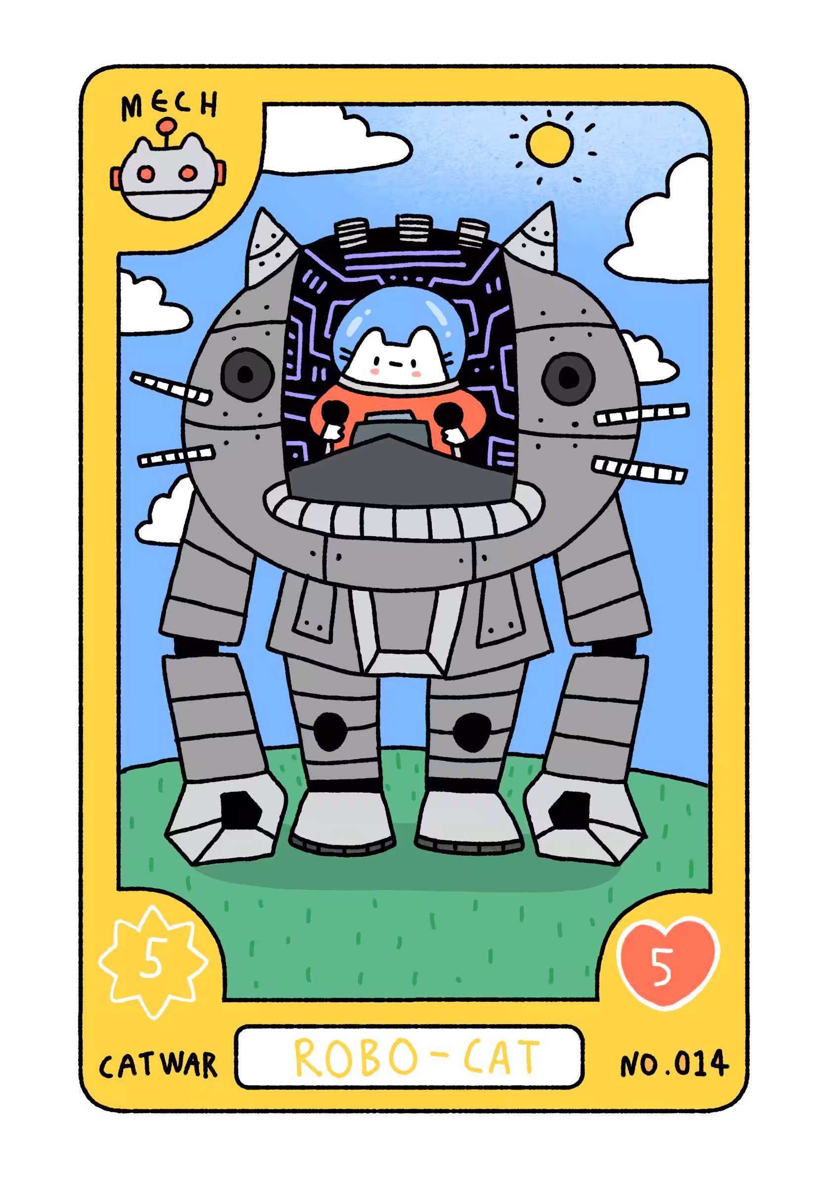 Cats War Card Pack 1 #4