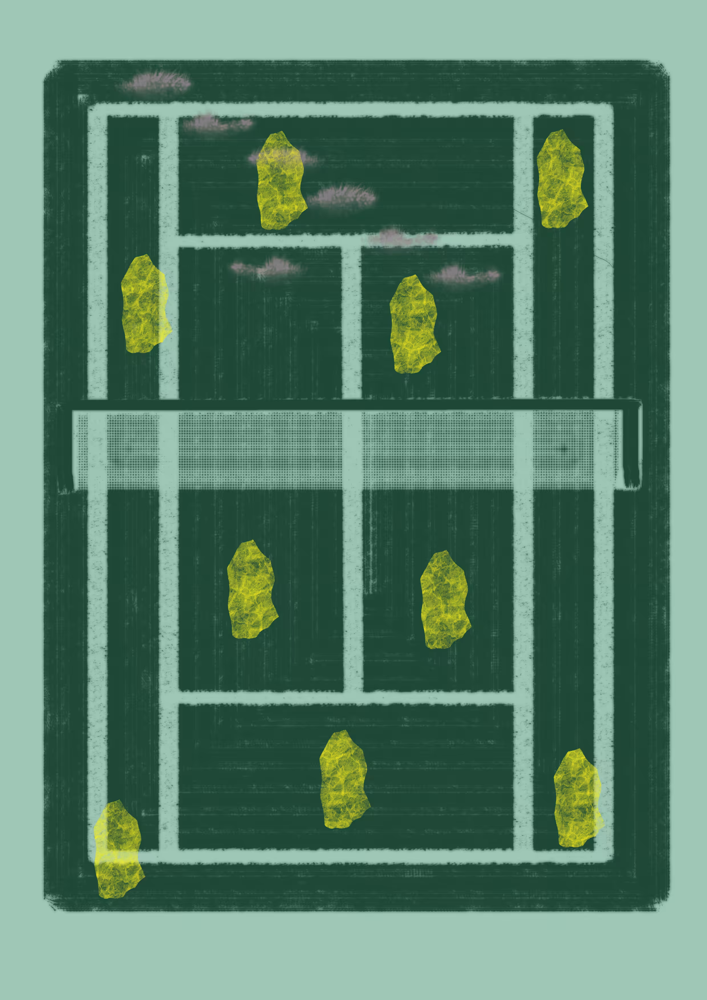 TennisCourtArtwork #8