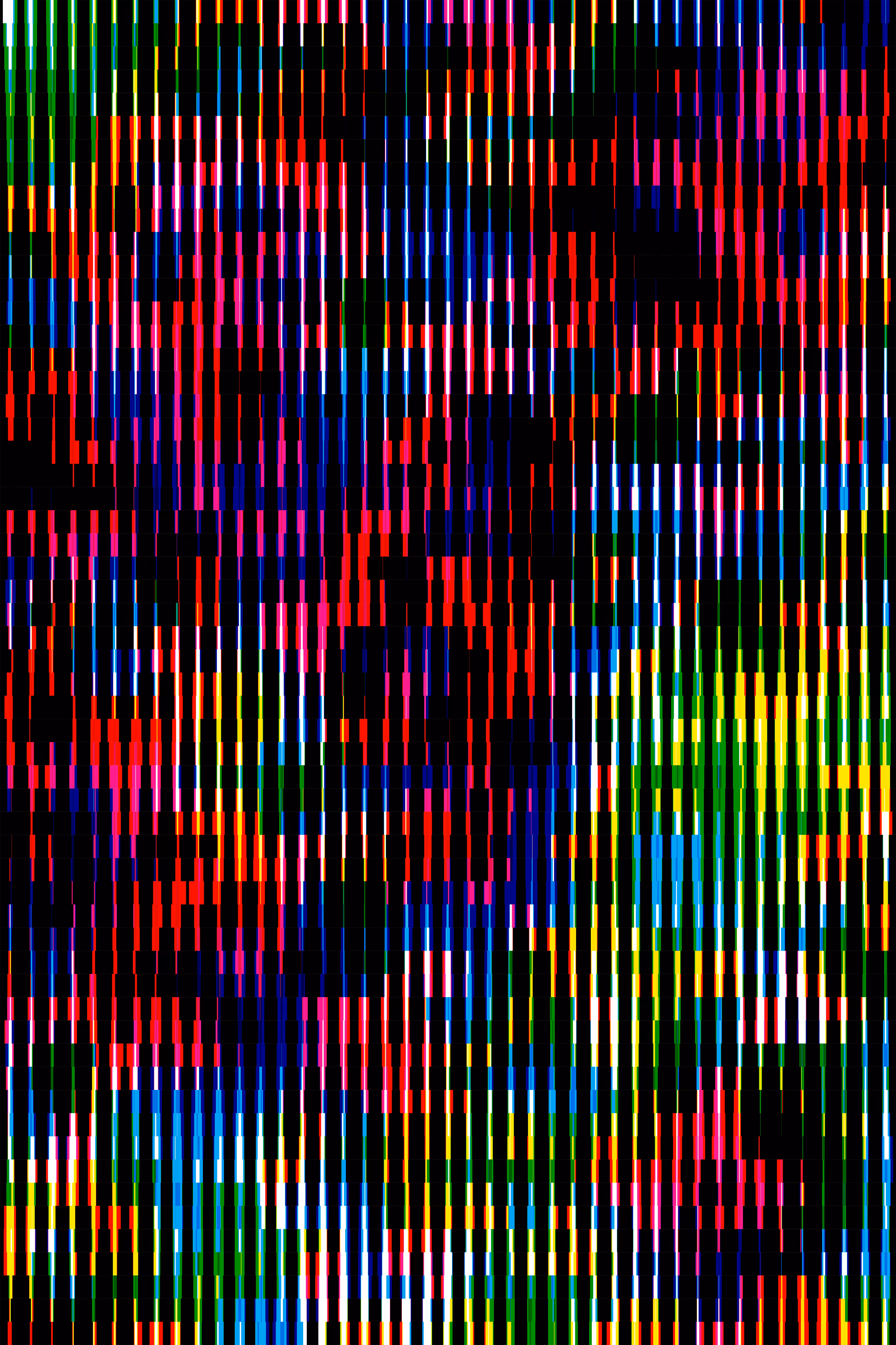 Three lines. Three Colours #20