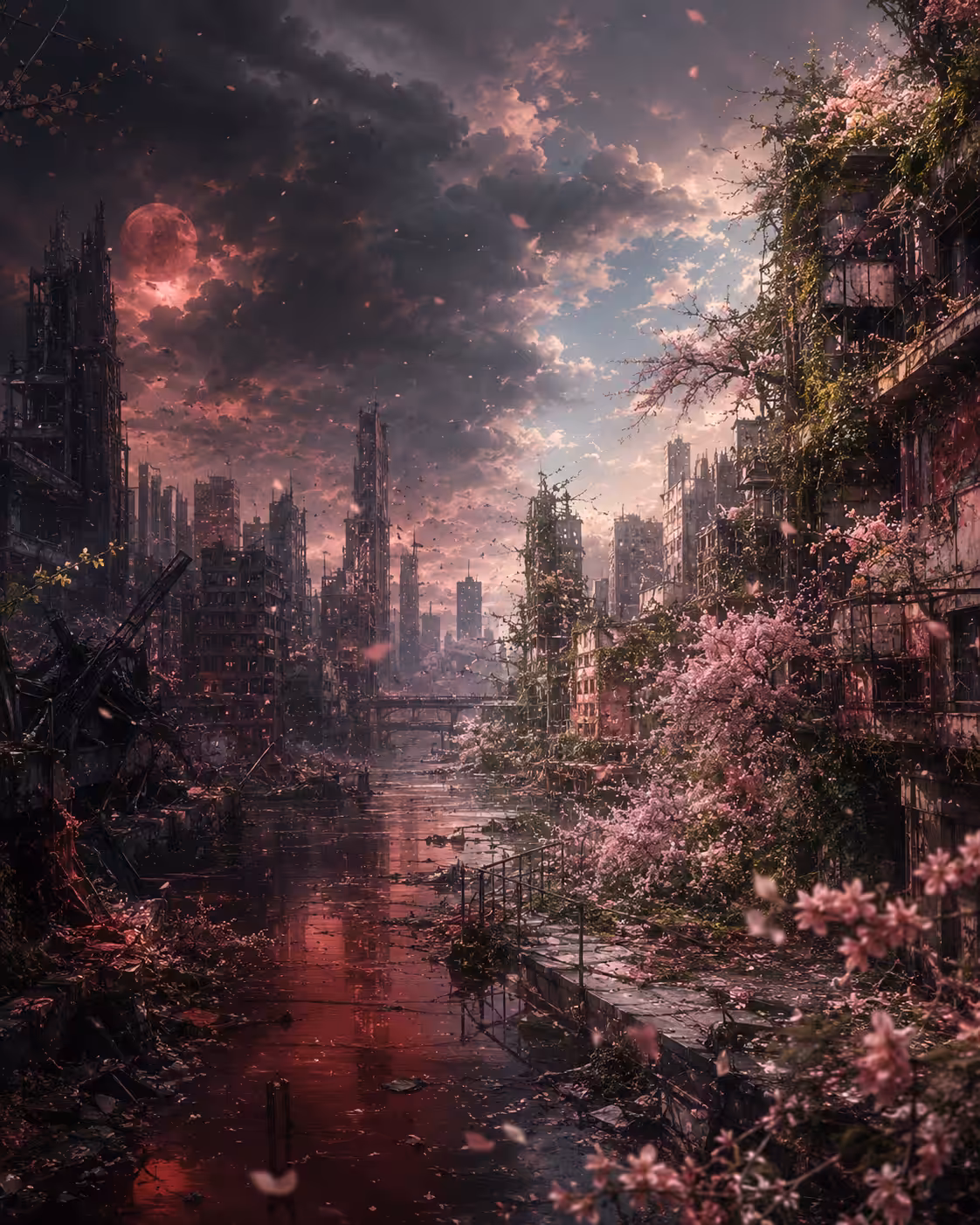 Fragmented Reflections: Where the Wound Bloomed