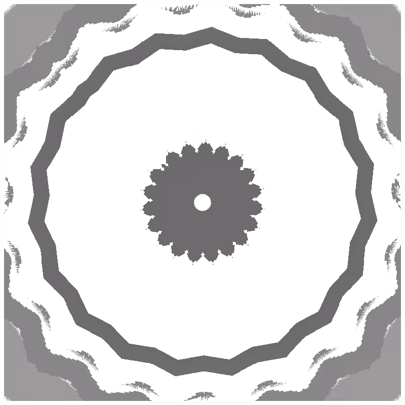 Glitch Mandala #17