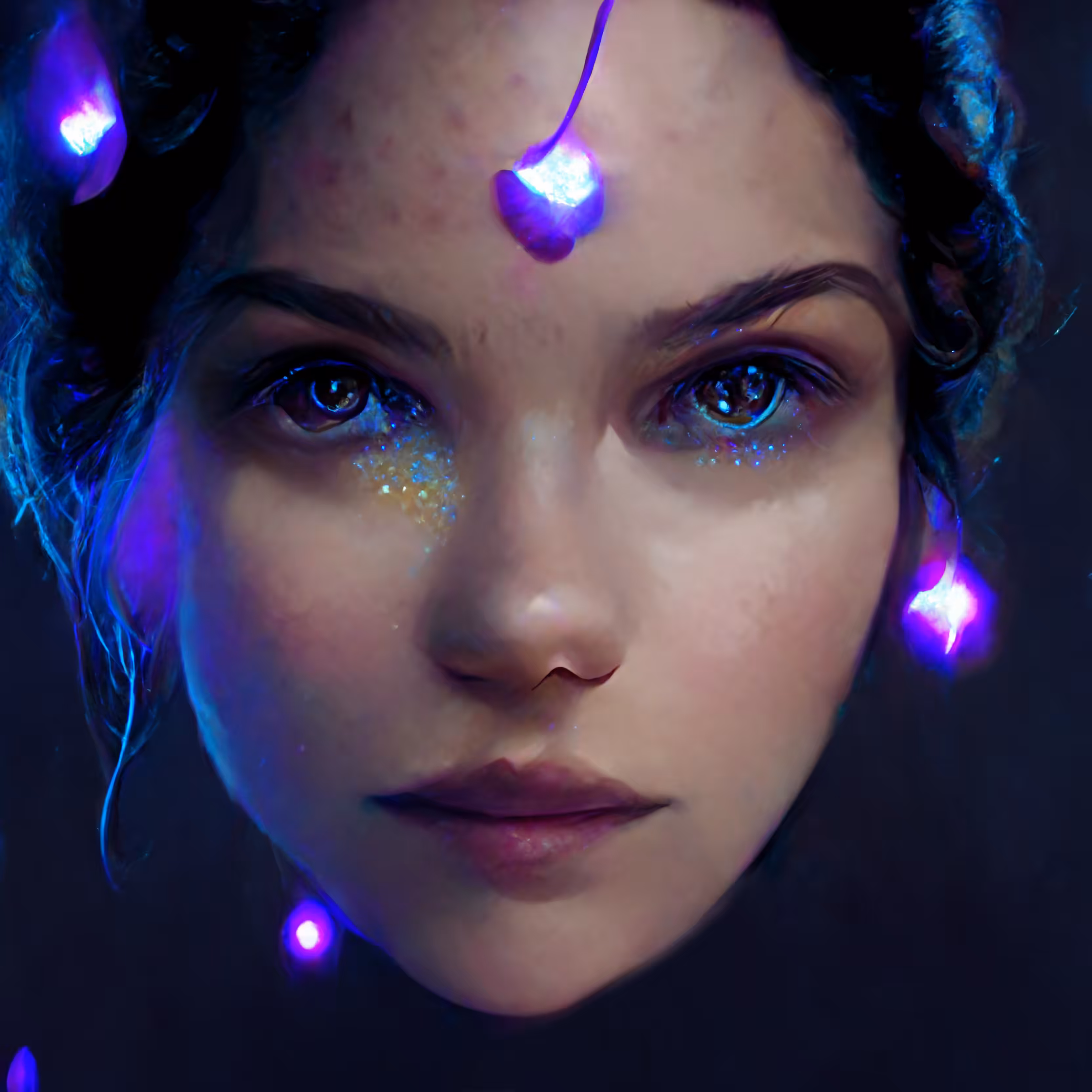 Artificial Intelligence (AI): AI Face #1