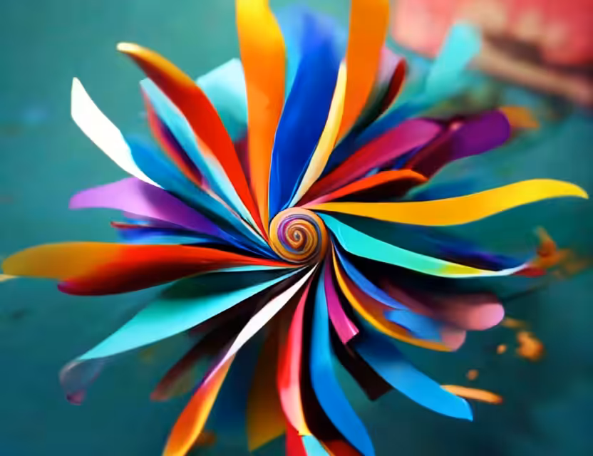 Pinwheel #153 AI Generated  pinwheel