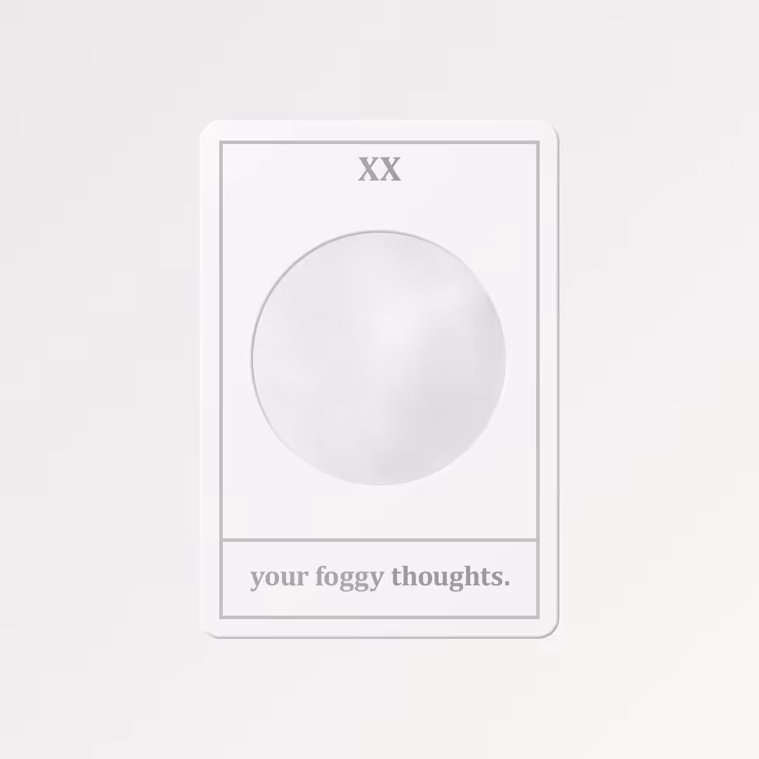 Your foggy thoughts #20