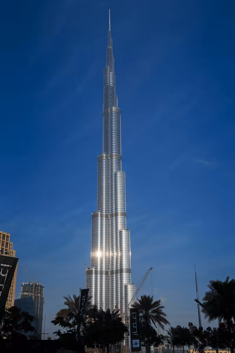 Burj Khalifa standing tall