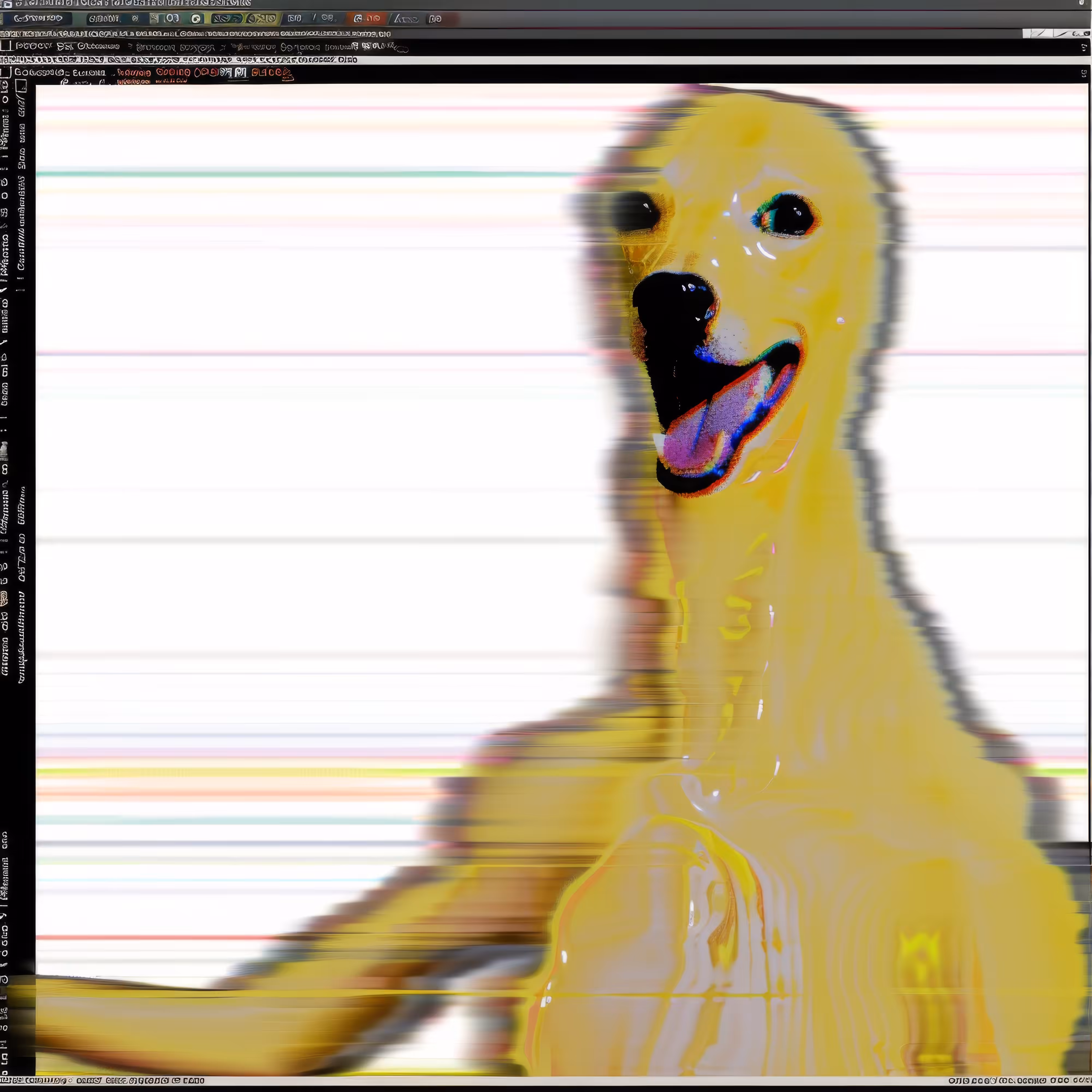 BAD JPEGs: Pixel-Dog