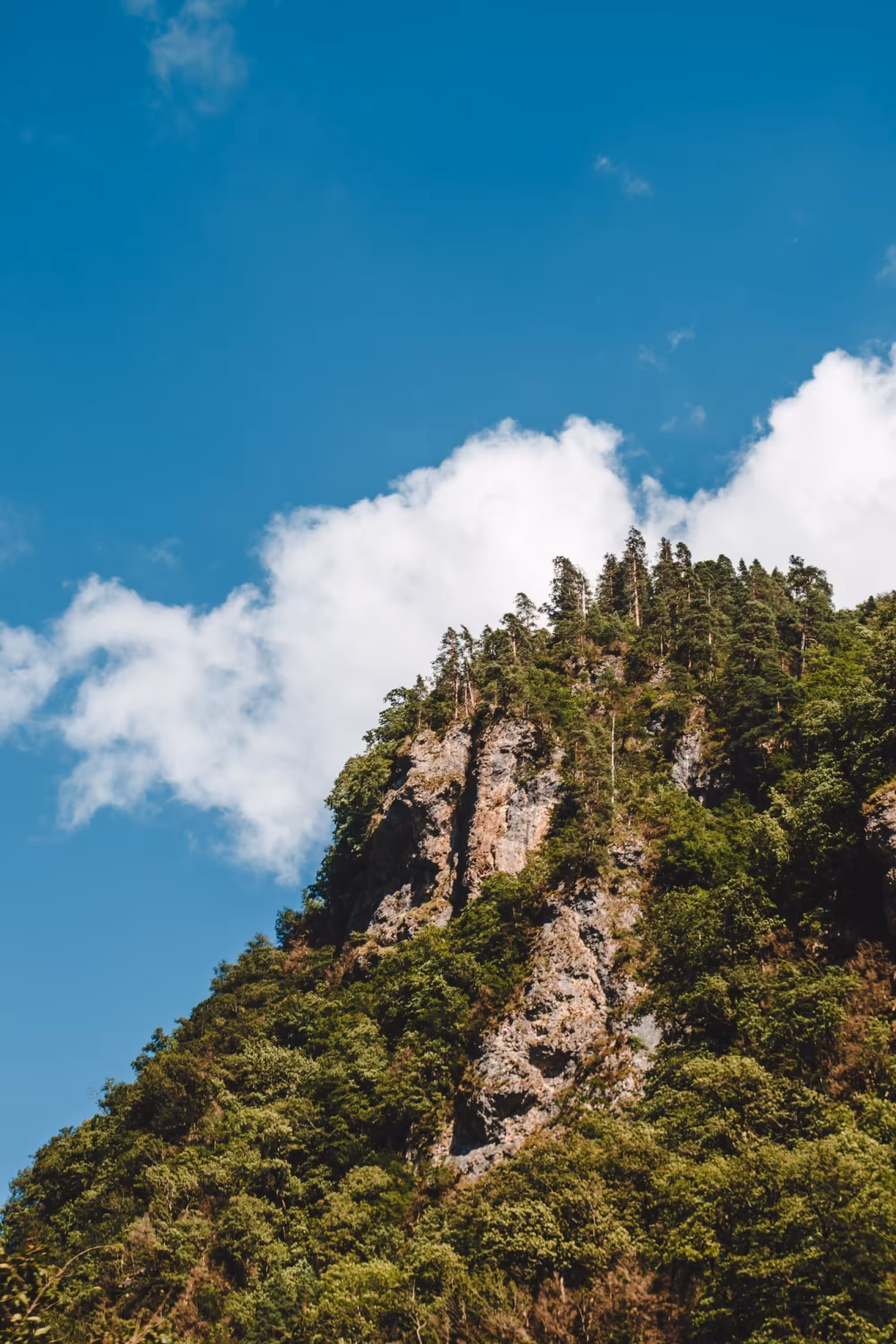 Mountain in the sky
