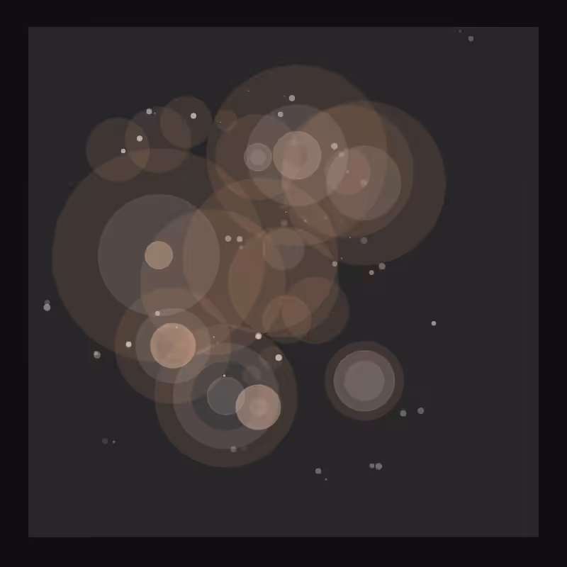 space bokeh #1