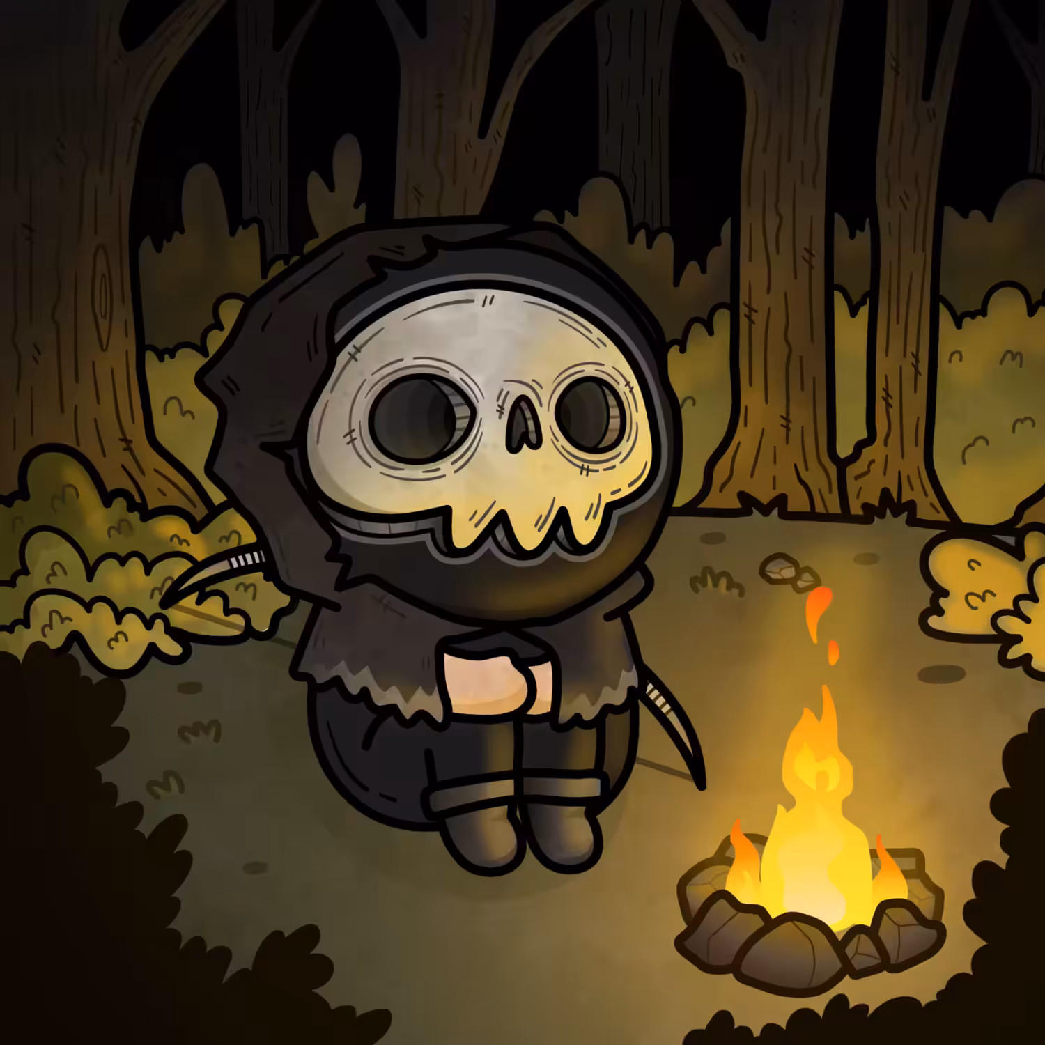 DEATH SKULL MASK #003